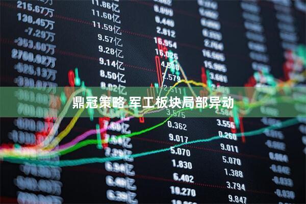 鼎冠策略 军工板块局部异动